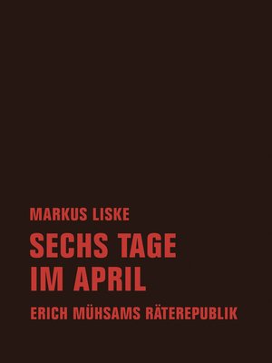 cover image of Sechs Tage im April